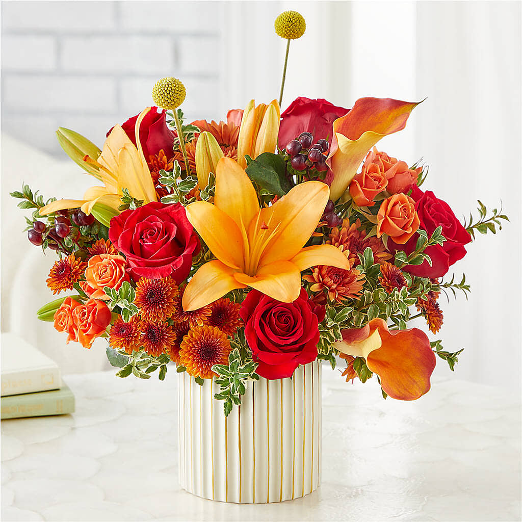 Scarlet Skies Bouquet – All Of The Good Flowers, Jackson NJ
