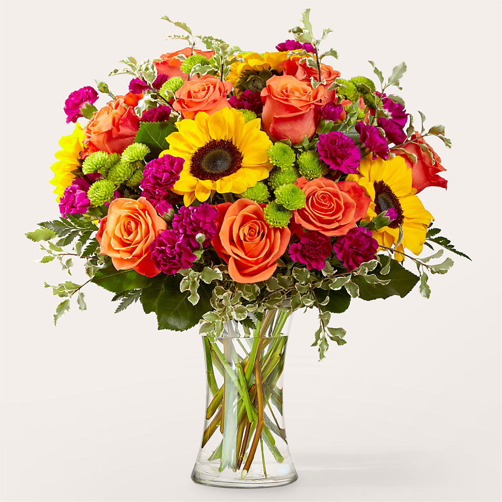 Warmth & Light Bouquet – All Of The Good Flowers, Jackson NJ