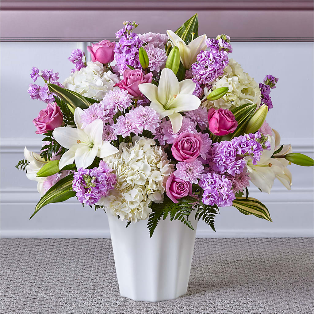 Heaven Sent Floor Basket – All Of The Good Flowers, Jackson NJ