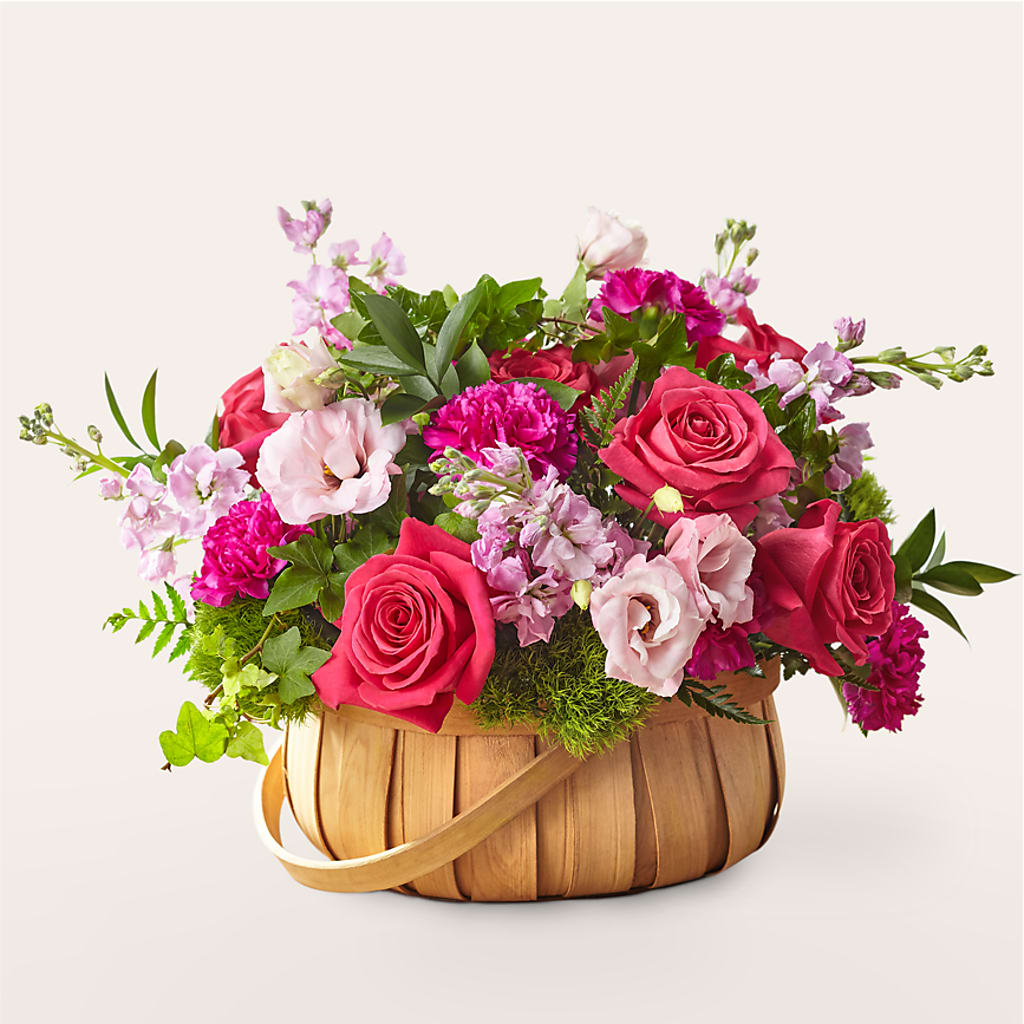 Radiance in Bloom Basket – All Of The Good Flowers, Jackson NJ