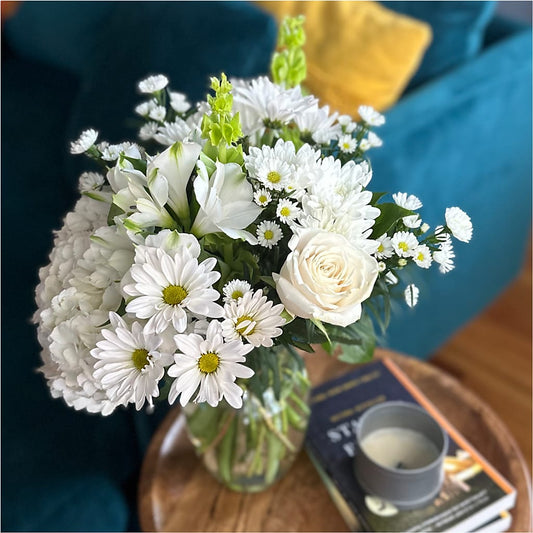 Classic Ivory – A Florist Original – All Of The Good Flowers, Jackson NJ