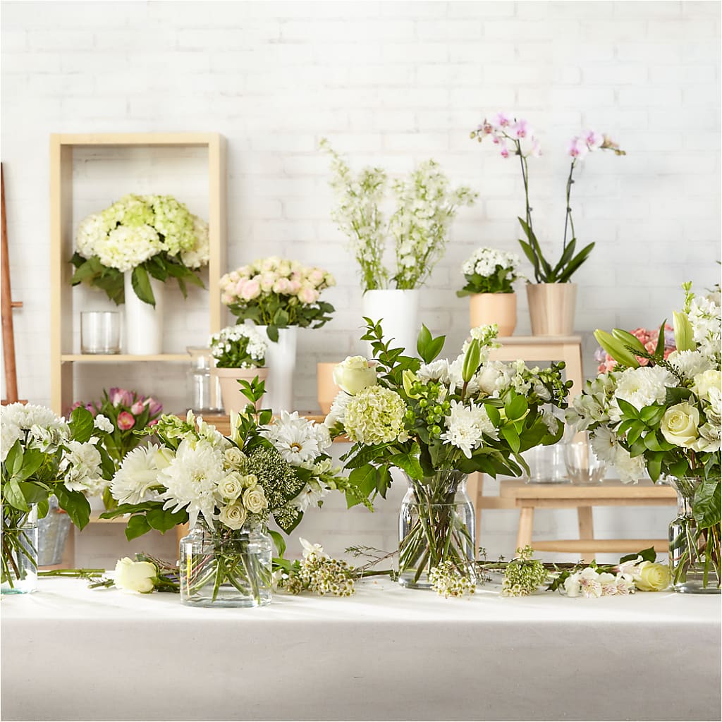 Classic Ivory – A Florist Original – All Of The Good Flowers, Jackson NJ