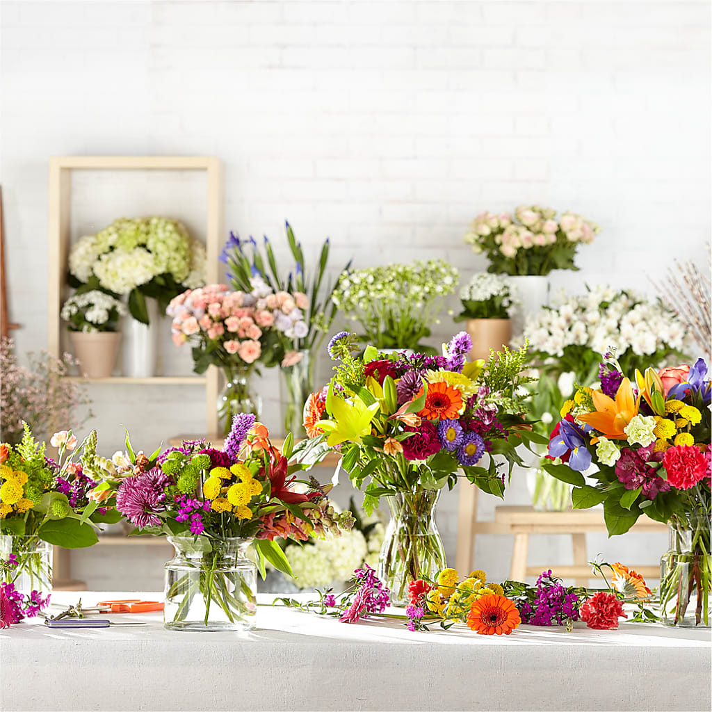 Bold & Bright – A Florist Original –  All Of The Good Flowers, Jackson NJ