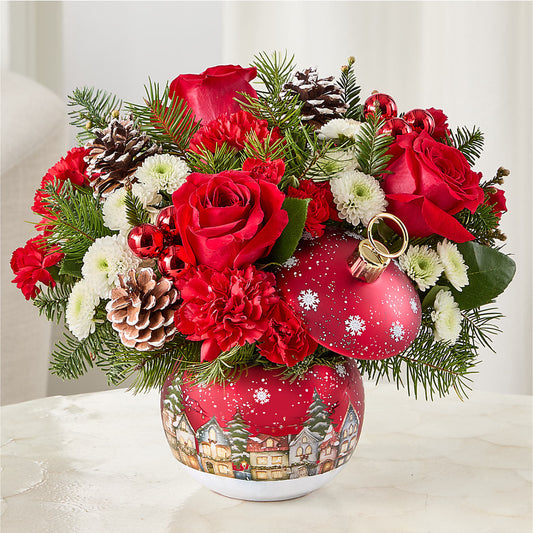 Christmas Carols Ornament –  All Of The Good Flowers, Jackson NJ