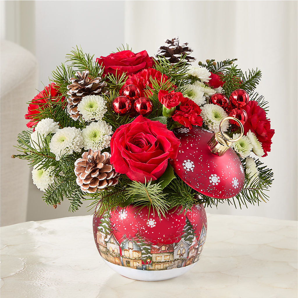 Christmas Carols Ornament –  All Of The Good Flowers, Jackson NJ