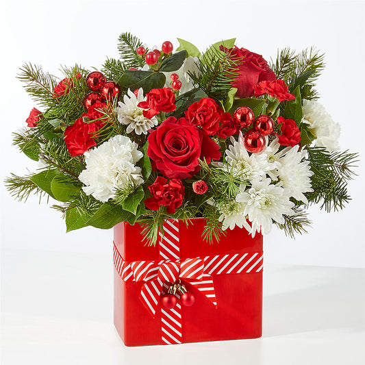 Presents Under the Tree Bouquet –  All Of The Good Flowers, Jackson NJ