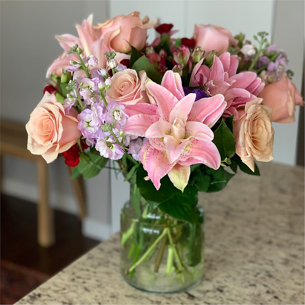 Romantique Bouquet –  All Of The Good Flowers, Jackson NJ