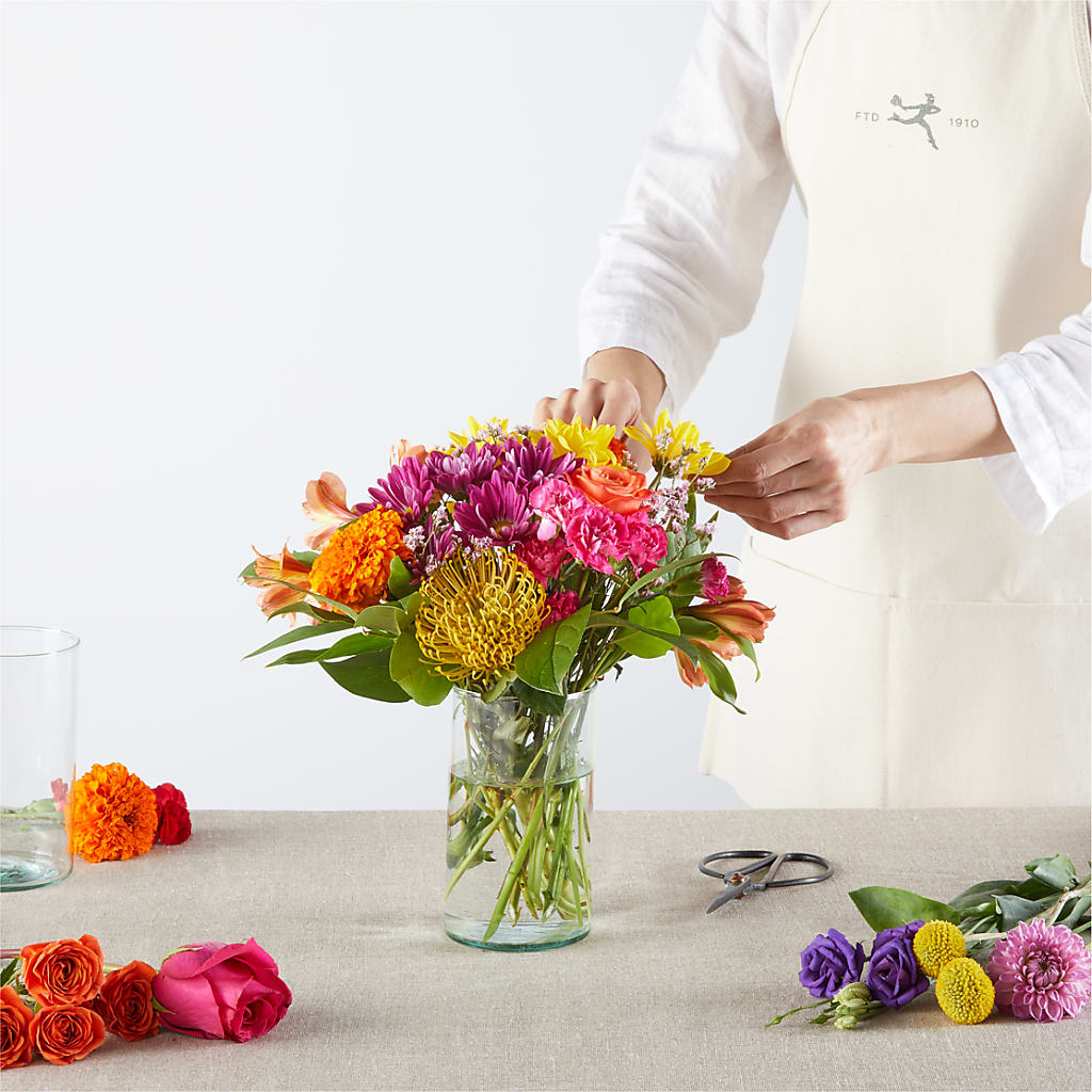 Feast of Color – A Florist Original –  All Of The Good Flowers, Jackson NJ