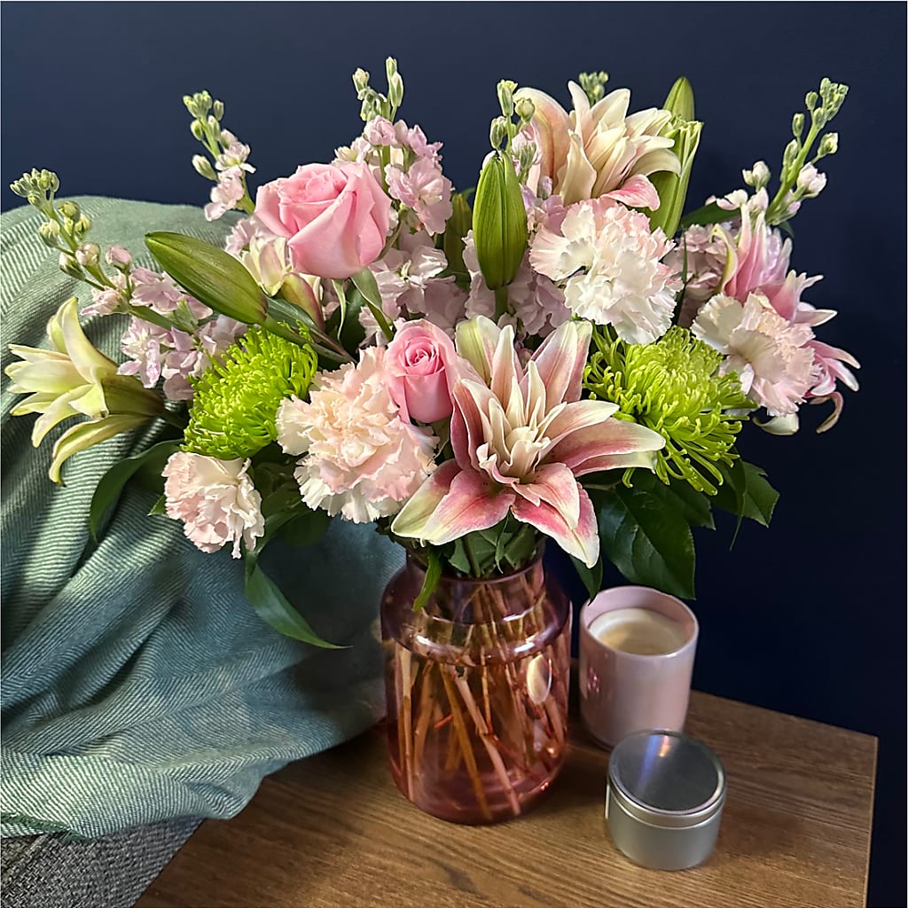 Pretty in Pink Bouquet –  All Of The Good Flowers, Jackson NJ