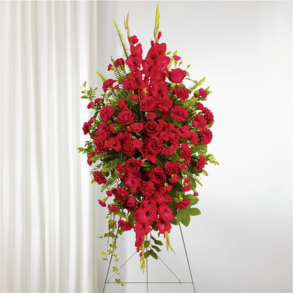 From the Heart Standing Spray –  All Of The Good Flowers, Jackson NJ