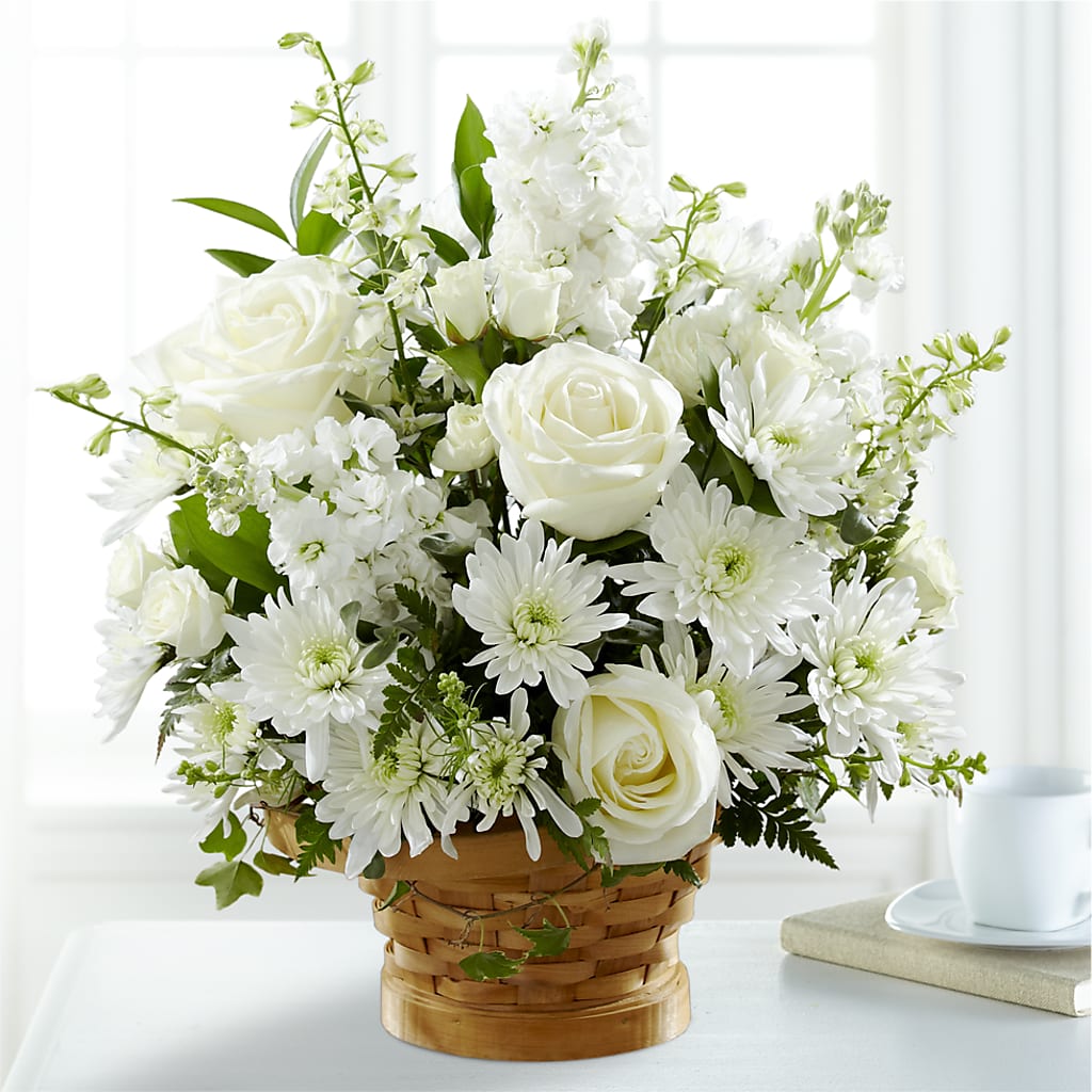 Heartfelt Condolences Arrangement –  All Of The Good Flowers, Jackson NJ
