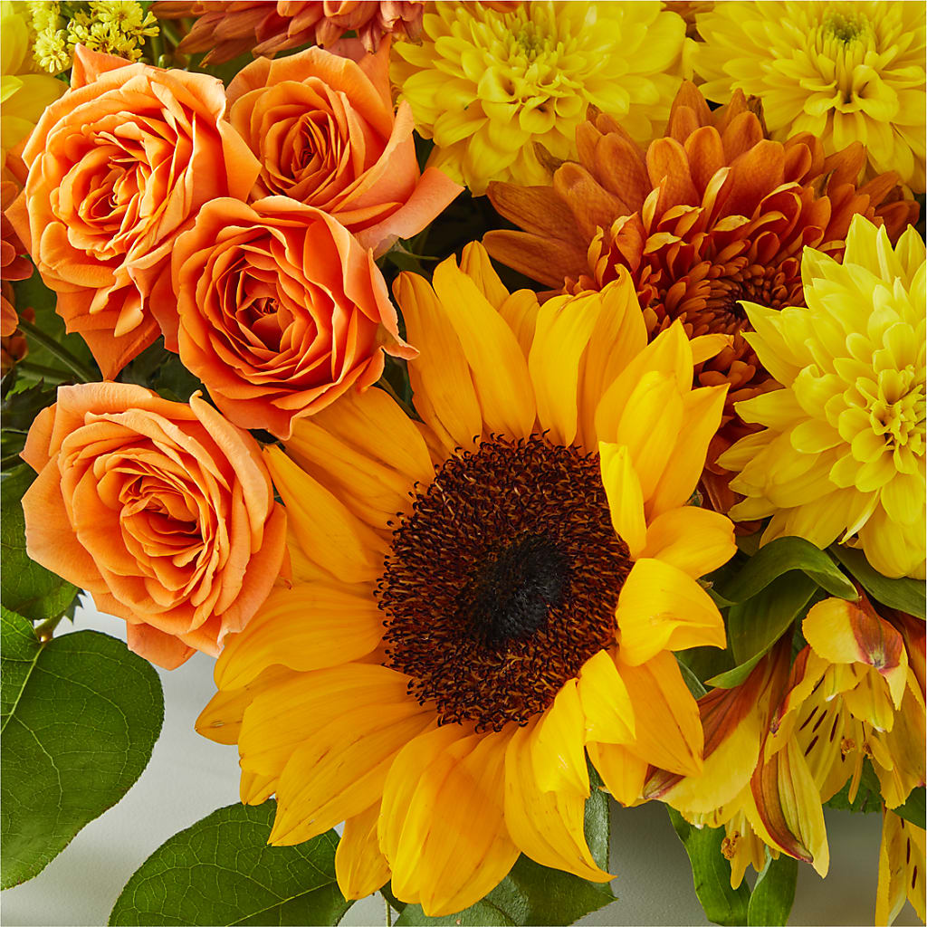 Autumn Harmony Centerpiece –  All Of The Good Flowers, Jackson NJ