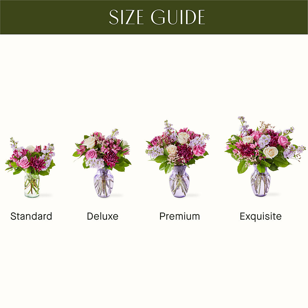 Amethyst Dreams Bouquet –  All Of The Good Flowers, Jackson NJ