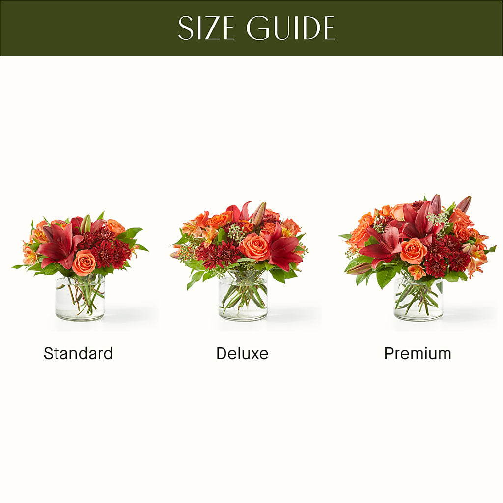 Crimson Leaves Bouquet –  All Of The Good Flowers, Jackson NJ