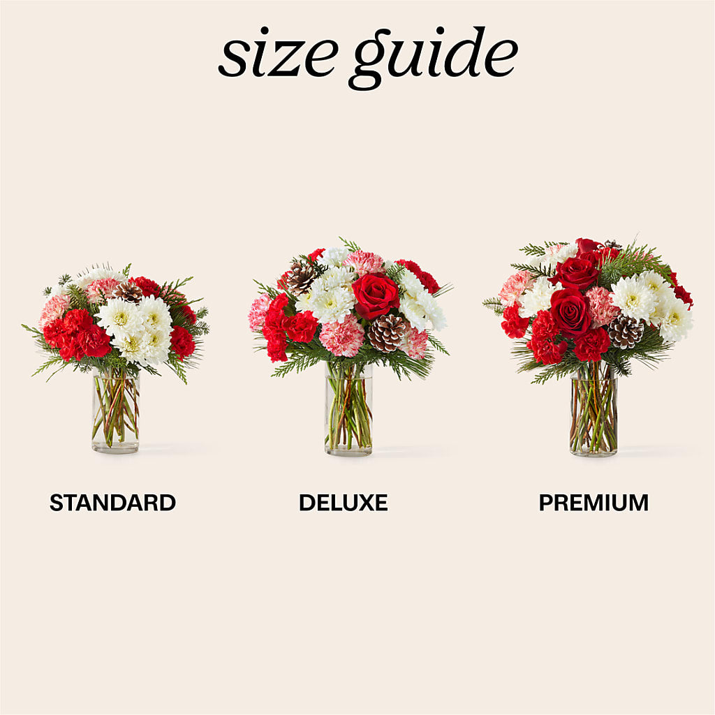 Candy Cane Lane Bouquet –  All Of The Good Flowers, Jackson NJ