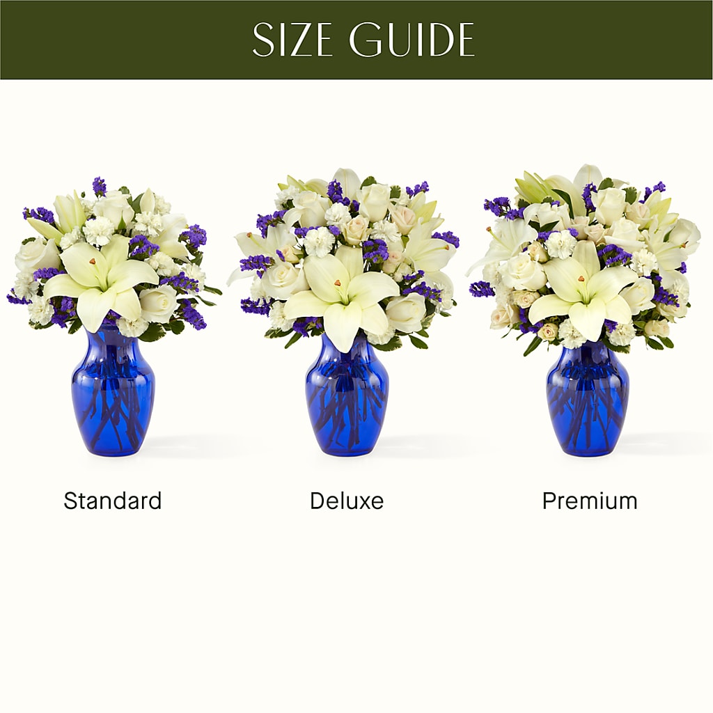 Sapphire Rush Bouquet –  All Of The Good Flowers, Jackson NJ