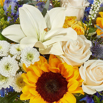 Wonderfully Sunny Bouquet –  All Of The Good Flowers, Jackson NJ