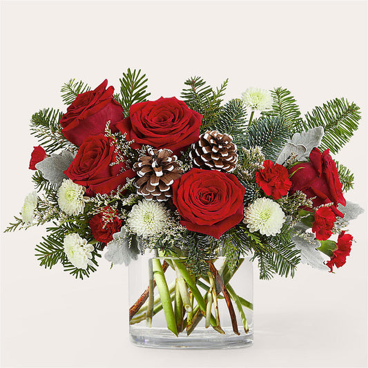 Yule Cheer Bouquet –  All Of The Good Flowers, Jackson NJ