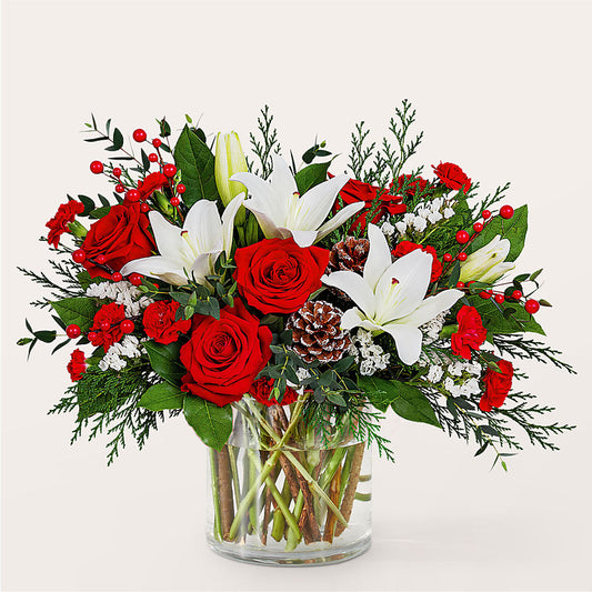 Best in Snow Bouquet –  All Of The Good Flowers, Jackson NJ
